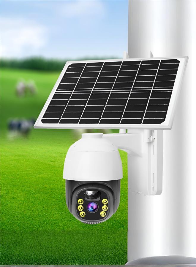 Wireless Solar Surveillance Camera, No Power Cord or Wi-Fi Needed - Image 1