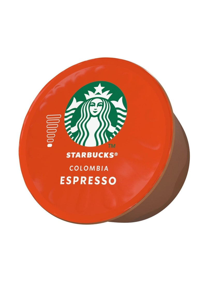 Starbucks Nescafe Dolce Gusto Espresso Single Origin Coffee Colombia 12 Capsules 66g - Image 5