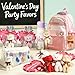 Plunack Valentines Gift Cards for Kids Classroom 24 Packs Valentines Day Plush Bears Stuffed Animal Mini Plush Toys with Heart Cards Girls Boys Valentine Gifts Party Favors Classroom School Exchange Prize - Image 4