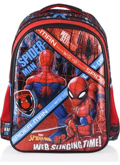 SPIDERMAN Primary School Bag Salto Web Slinging Time, Lunch Box and Pencil Case  - Image 2