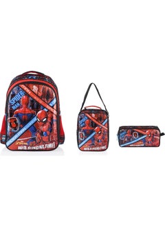 SPIDERMAN Primary School Bag Salto Web Slinging Time, Lunch Box and Pencil Case  - Image 5