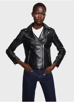 Asymmetric Zip Detail Jacket