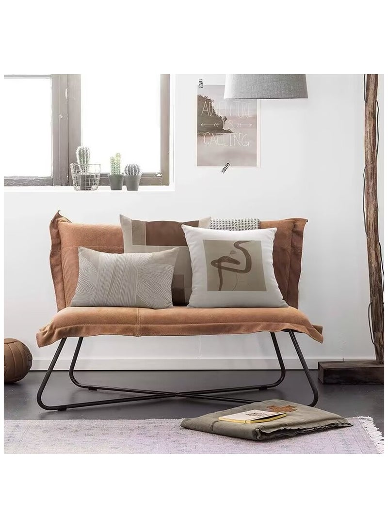 Cushion Covers Set of 4, Throw Pillow Cover, Abstract Modern Decorative Couch Pillow Case 45cm x 45cm, For Living Room Sofa Car Couch Bed Pillowcases 18x18 inches - Image 2