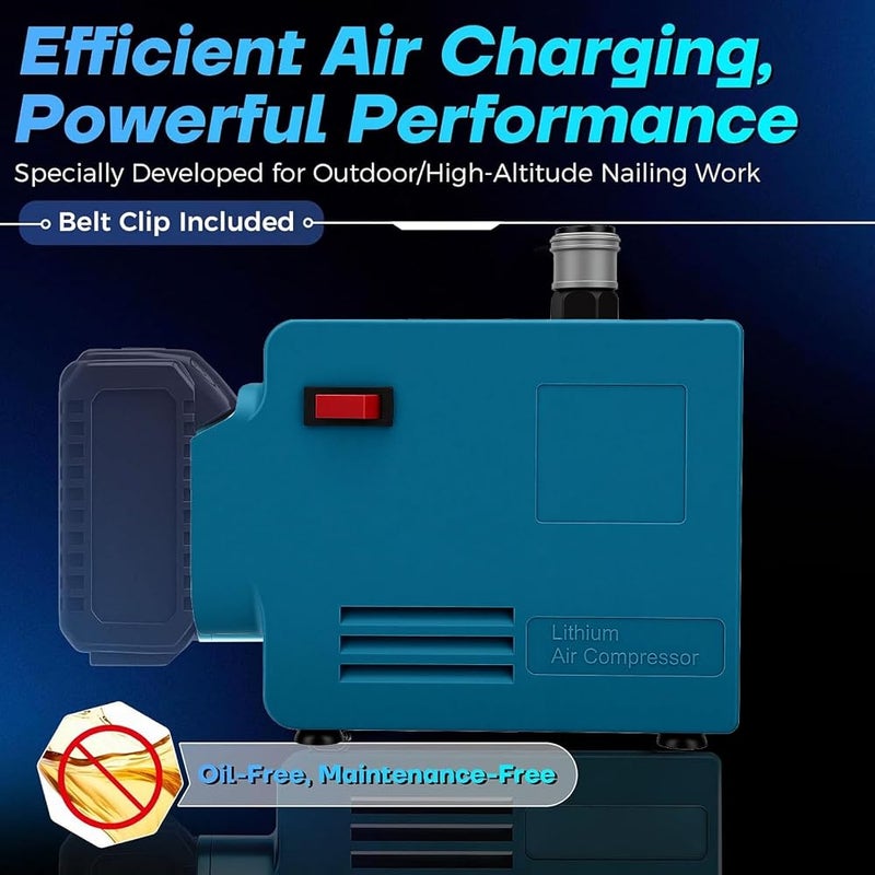Luocute Cordless Air Compressor 175 PSI for 18V Battery - Image 5