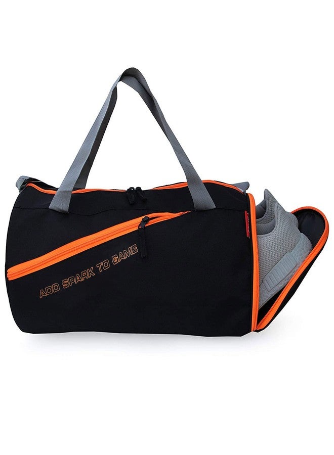 TEMPEST Polyester 23cms Duffle/Shoulder/Gym Bag for Men & Women with Separate Shoe Compartment - Image 1