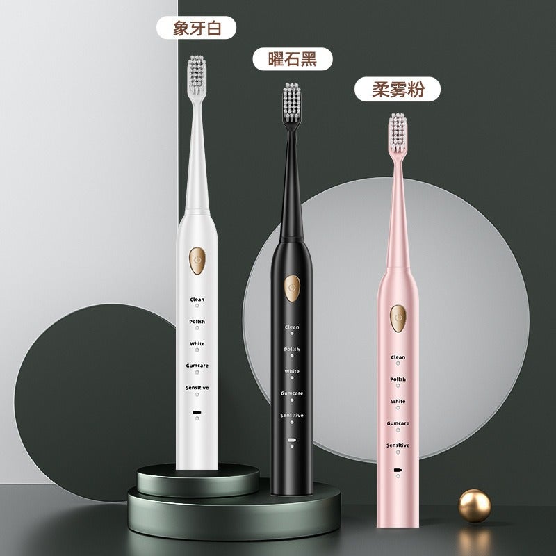 Factory Electric Toothbrush – Rechargeable Ultrasonic Soft Brush for Adults and Children - Image 5