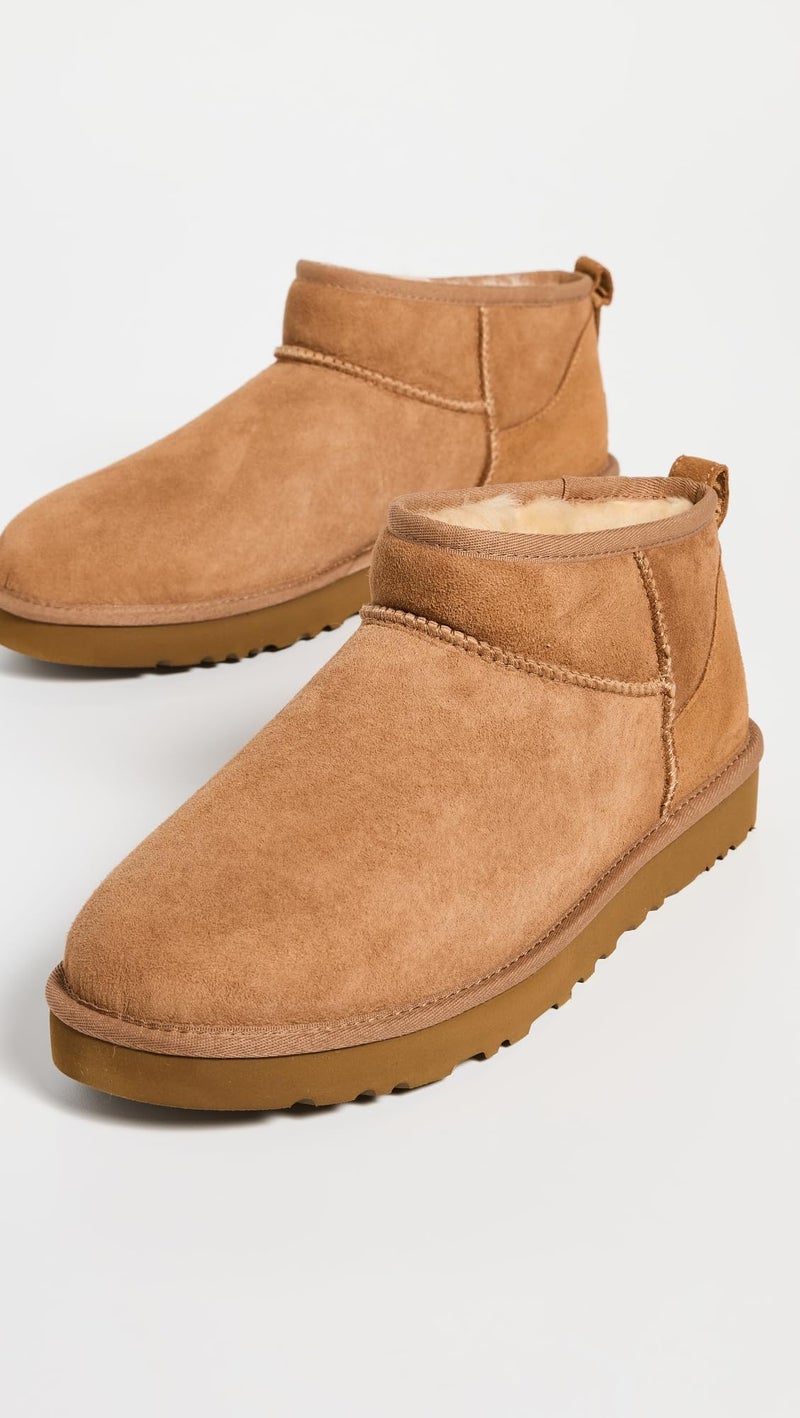 UGG Men's Classic Ultra Mini Boot, Chestnut, 13 - Image 4