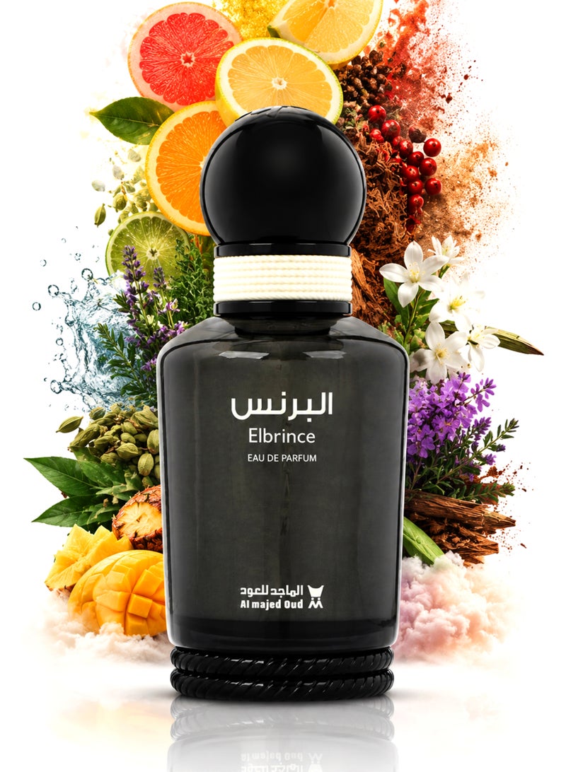 Al Majed Oud Classic Elbrince Eau De Parfum 100ml | Luxury Unisex Perfume with Citrus, Amber & Musk | Long Lasting Signature Fragrance - Image 1