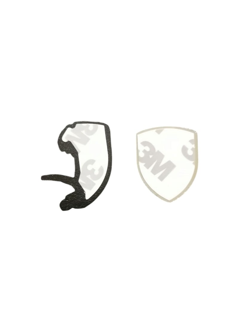 Two pieces of the Al-Hilal logo with two swords and a palm tree, a symbol of pride, a small phone sticker - Image 2