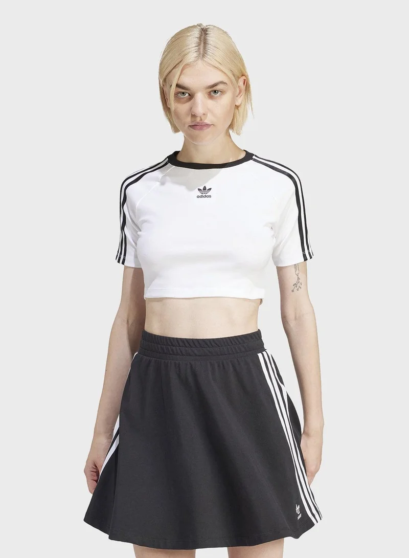Adidas adidas 3 S Baby Tee White Originals T-Shirts