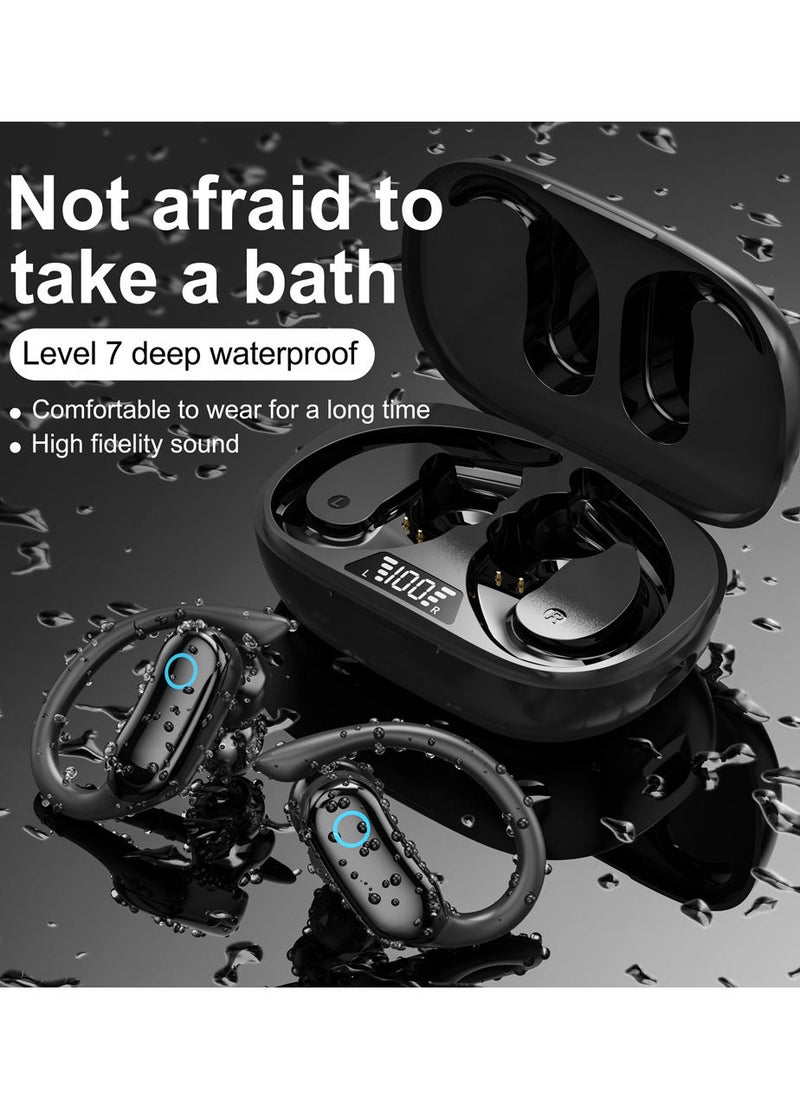 AROAQ - I26 Wireless TWS Earbuds 50 mAh Battery 20 Hours Playtime IPX7 Deep Waterproof 5.1 Chipset Faster And Reliable Connection Latest Digital Charging Display Handsfree - Image 1