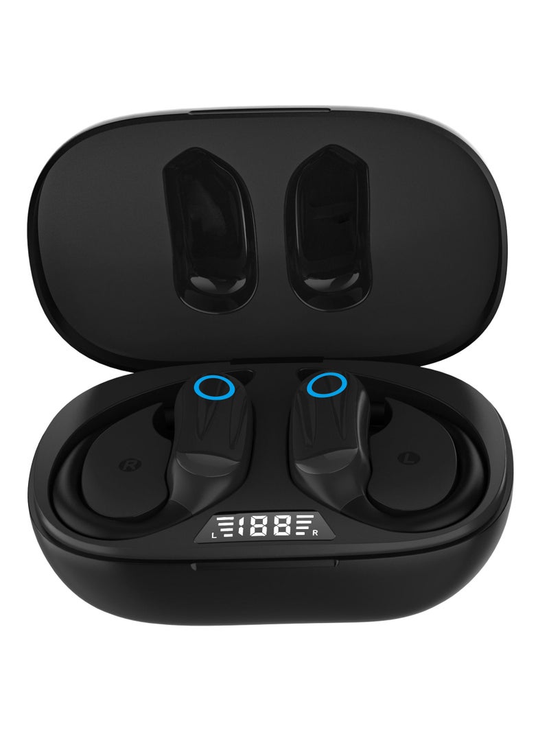 AROAQ - I26 Wireless TWS Earbuds 50 mAh Battery 20 Hours Playtime IPX7 Deep Waterproof 5.1 Chipset Faster And Reliable Connection Latest Digital Charging Display Handsfree - Image 1