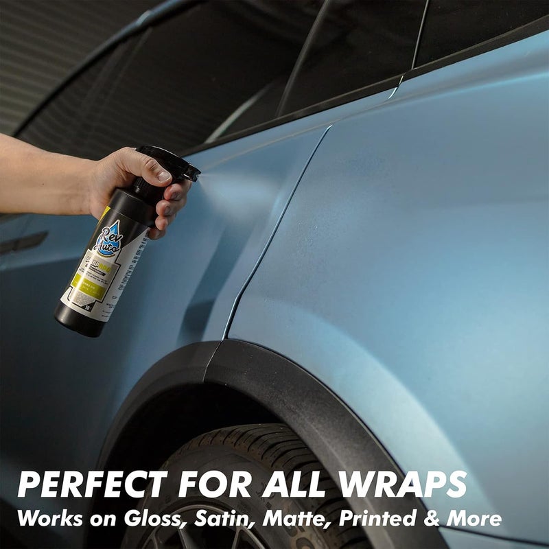 Rev Auto Wrap APC - Removes Soot, Oil, Scuff Marks and Light to Medium Stains From Vinyl Wrap For Cars | Vinyl Wrap Scuff Remover | Works For All Vinyl Wrap Finish | Exterior Wrap Care Product (16oz) Slow wear optimized quality - Image 3