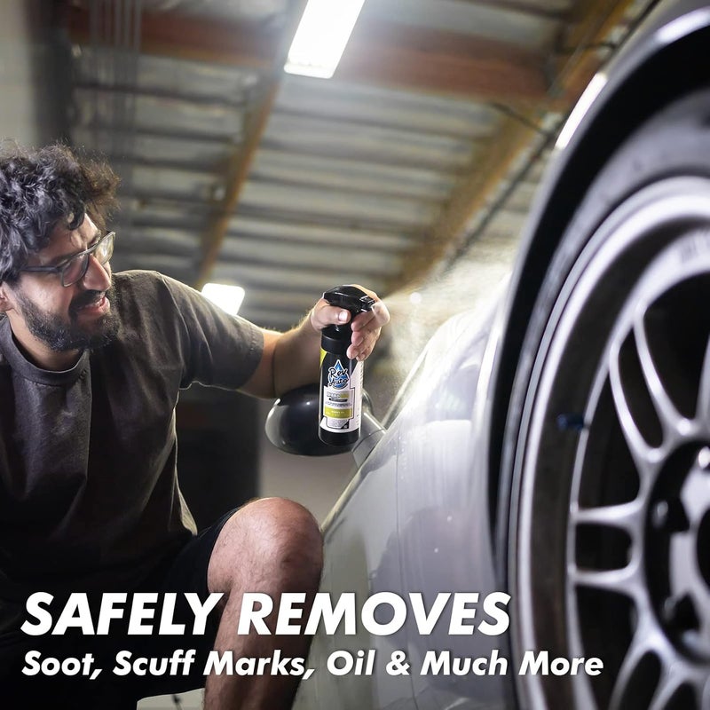 Rev Auto Wrap APC - Removes Soot, Oil, Scuff Marks and Light to Medium Stains From Vinyl Wrap For Cars | Vinyl Wrap Scuff Remover | Works For All Vinyl Wrap Finish | Exterior Wrap Care Product (16oz) Slow wear optimized quality - Image 2