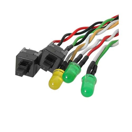 StarTech.com Replacement Power Reset LED Wire Kit for ATX Case Front Bezel (BEZELWRKIT) - Image 2
