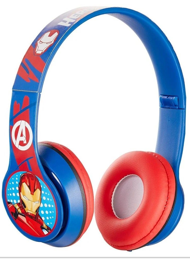 مارفل سماعة رأس بلوتوث مبطنة من مارفل أفنجرز (MV-9938-AG) - Image 2