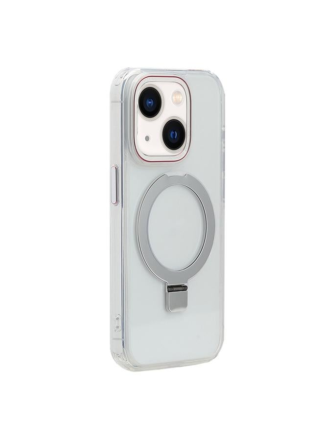 اس-توب جراب هاتف Starlink Stand شفاف لهاتف iPhone 14 Plus Magsafe - Image 1