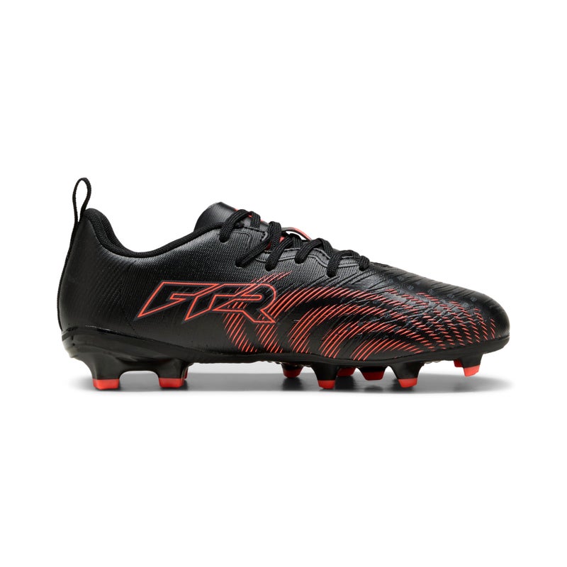 PUMA FUTURE 9 PLAY FG/AG Unisex Black Football Boots Youth - Image 5