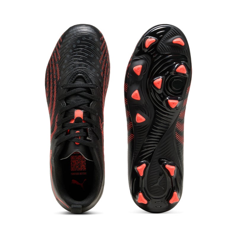 PUMA FUTURE 9 PLAY FG/AG Unisex Black Football Boots Youth - Image 4
