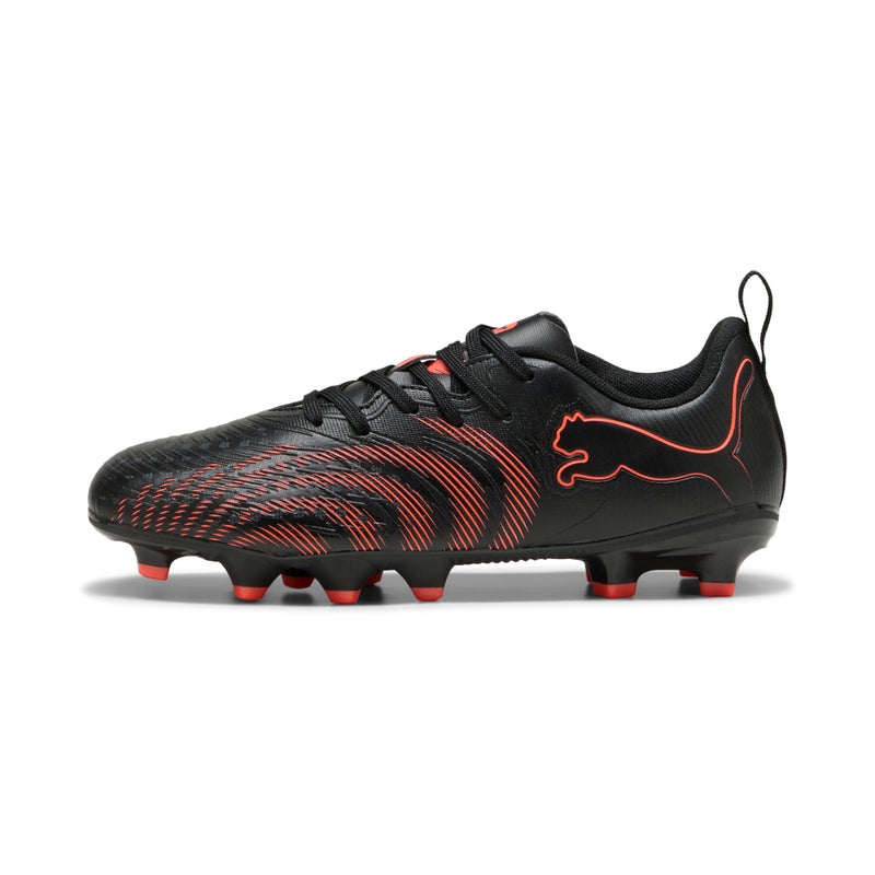 PUMA FUTURE 9 PLAY FG/AG Unisex Black Football Boots Youth - Image 1