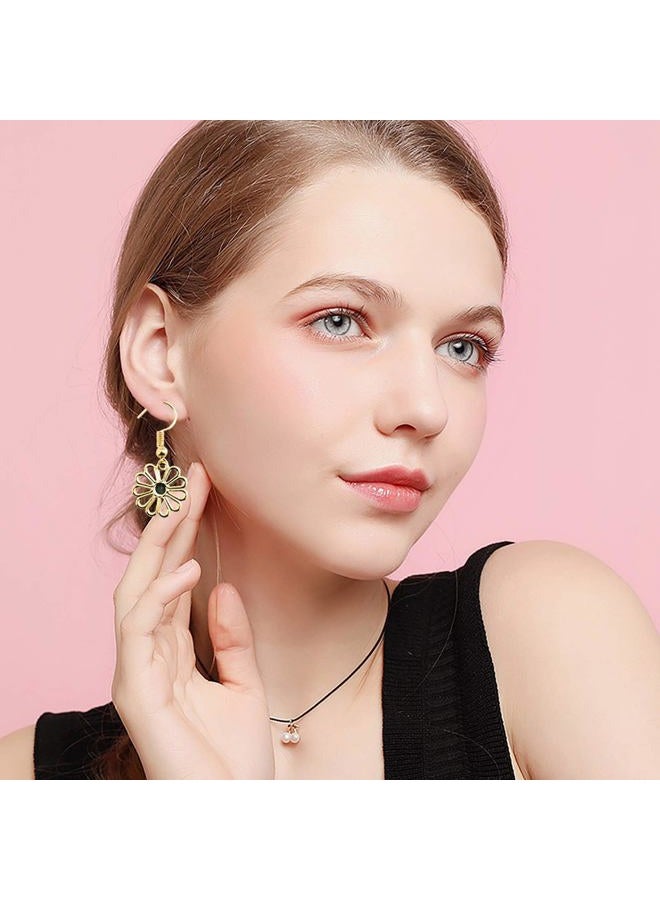 NEWITIN 100 Pairs Colorful Cute Stud Earrings for Girls Hypoallergenic Earrings Stainless Steel Earrings for Girls and Women - Image 5