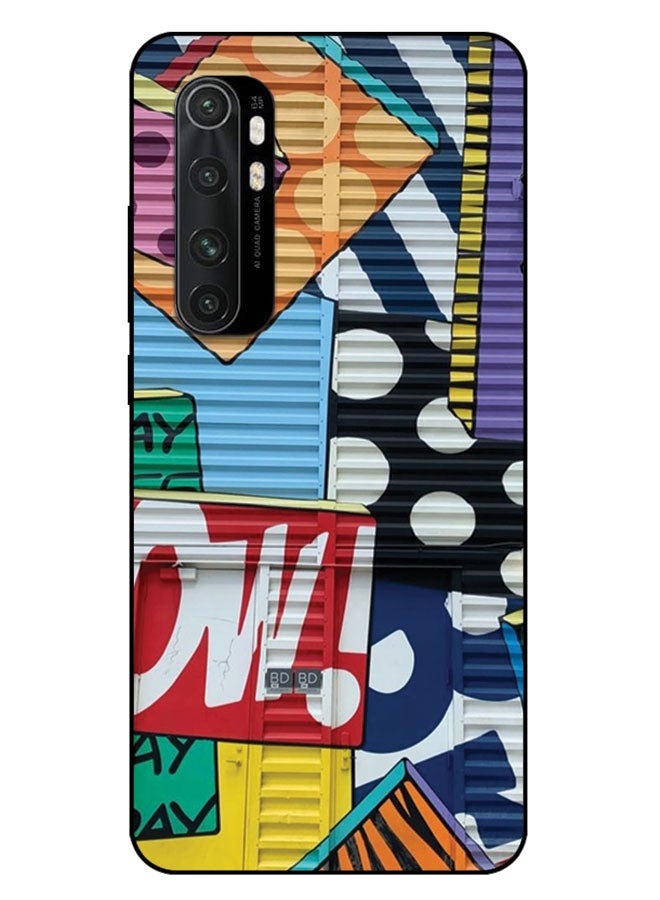 EYE CATCH Printed Protective Case Cover For Xiaomi Mi Note 10 Lite -  Street Paint - Image 1