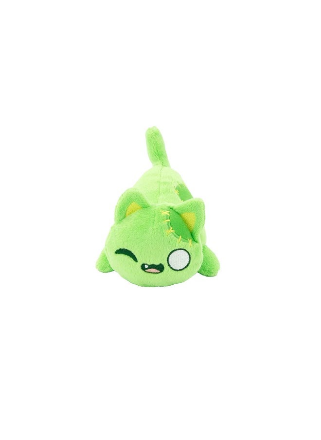 UCC Distributing Aphmau MeeMeows 4” Exclusive Halloween Plush “Zombie Kitty” YouTube Gaming Channel  - Image 1