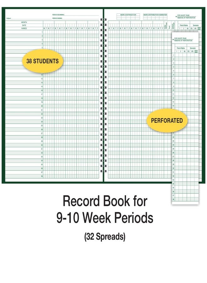 Ward 38 Name Class Record Book (9-10 Week Periods) - Image 2