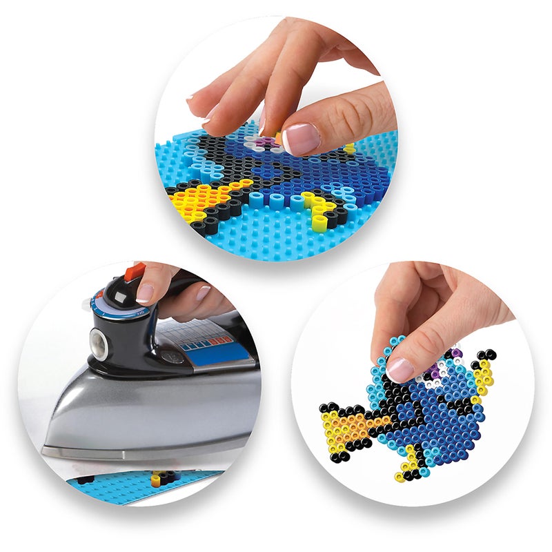 Perler Disney Pixar's Finding Nemo Fused Bead Activity Kit with 14 Unique Patterns, Finished Project Sizes Vary, Multicolor 4553 Pieces - Image 4