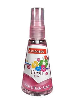 Aficionado Bath and Body Spray-BBS Fresh 55ml | Aura & Charm Perfume Spray | Long Lasting Fresh Fragrance | Perfume Spray for Man & Women - 55 ml - pzsku/Z9DF0541A405D6D5732D4Z/45/_/1740573961/e11ee079-fabd-4d6b-a06f-260fa62359f1