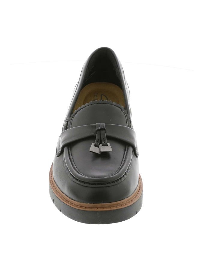 clarks Women's Westlynn Bella Loafer, Black Leather, 37 EU - Image 2