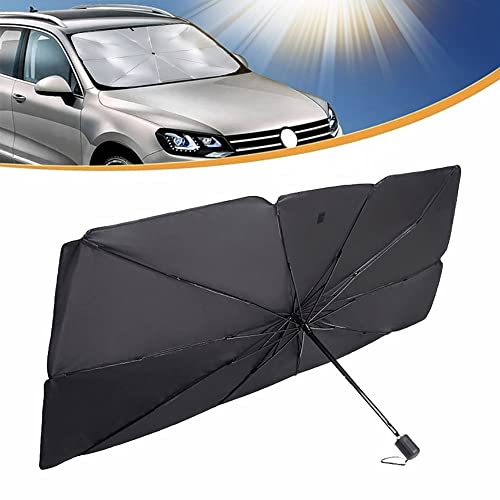Oligitdi Windshield Sun Shade Umbrella, Foldable Car Sunset Cover UV Block Front Window (Pack of 1) - Image 1
