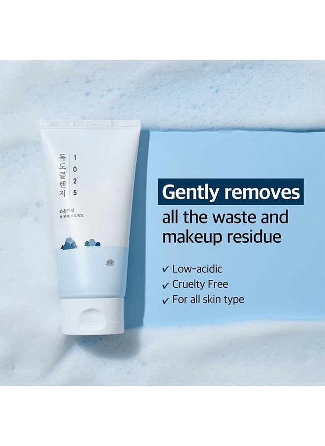 1025 DOKDO Foam Facial Cleanser,  Moisturizing Cleansing Lotion, Gentle Bubbly Foam Cleanser with Triple Hyaluronic Acid, Used Moisturize and Cleanse Skin of Impurities (150 ml / 5.07 fl.oz) - https://f.nooncdn.com/p/pzsku/Z9DF084F39A1D52C5A45AZ/45/_/1731144168/4e045a2c-ceec-44eb-9379-d981f813edd5.jpg?width=original