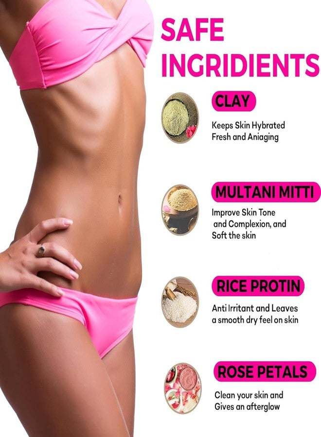 ساميشا بودرة ساميشا لإزالة شعر منطقة البكيني | بودرة لإزالة شعر منطقة البكيني للنساء | إزالة شعر غير مؤلمة في 5 دقائق لجميع أنواع البشرة، اليدين، الساقين، الإبطين، منطقة البكيني والمناطق الحساسة | 100 غرام - Image 3