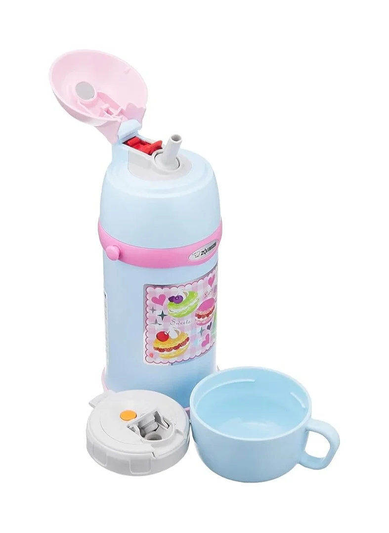 زوجيروشي Stainless Steel Vacuum Bottle, 0.60L Aqua Blue