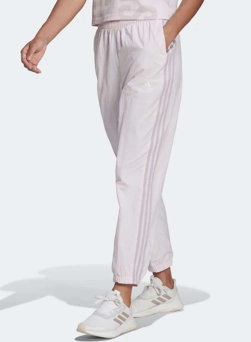 Adidas Essentials 3-Stripes Woven 7/8 Sweatpants