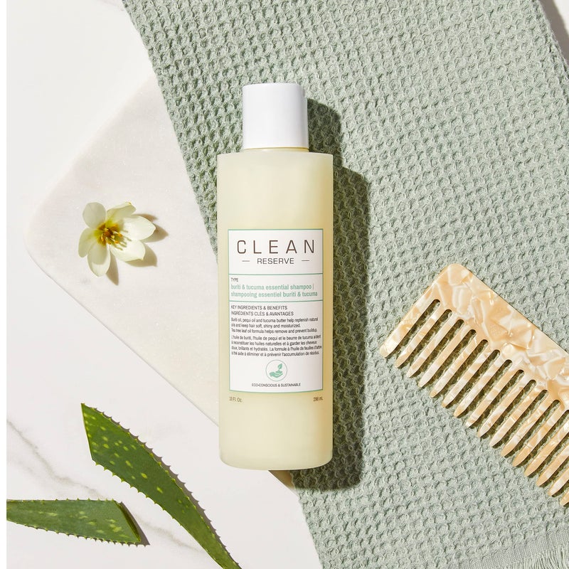 CLEAN RESERVE Buriti & Tucuma Essential Hair Shampoo | Vegan - Image 5