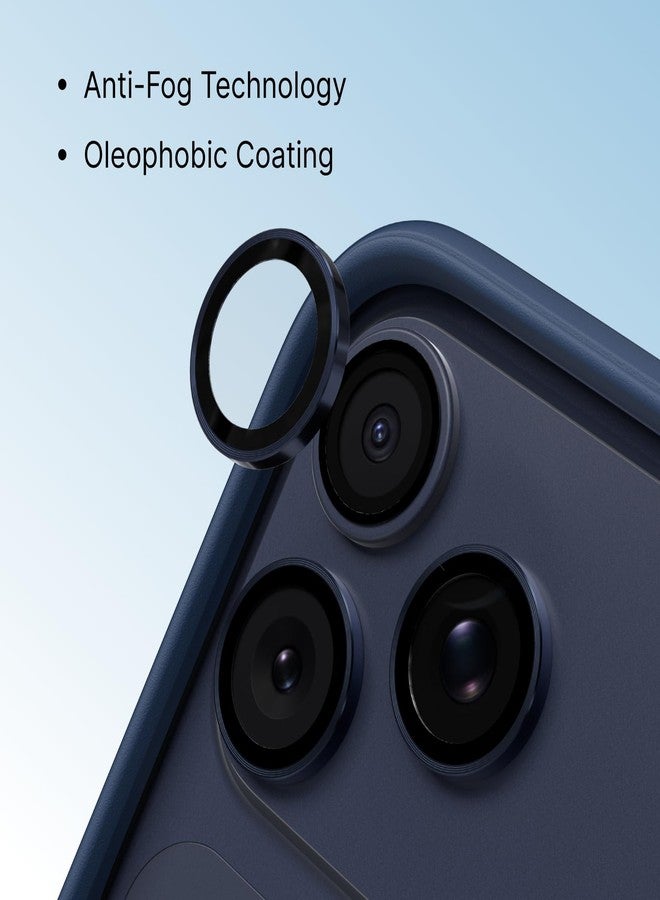 RhinoShield Camera Lens Protectors Compatible with iPhone 17 Pro / 17 Pro Max | 9H Tempered Glass Protector - Impact and Scratch Resistance, High Transparency, Explosion-Proof Protection - Silver - Image 4