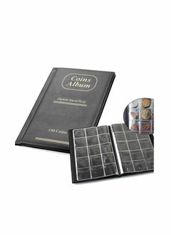 KASTWAVE Coin Collection Book, KASTWAVE 150 Pockets Coin Album, Coin Holders for Collectors, 1.77 x 1.77 Inch Souvenir Penny Book Perfect for Pressed Penny Coin  - Image 5