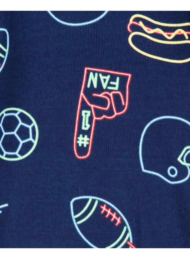 كارترز طقم بيجامات مطبوعة للأطفال  قطع - Image 3