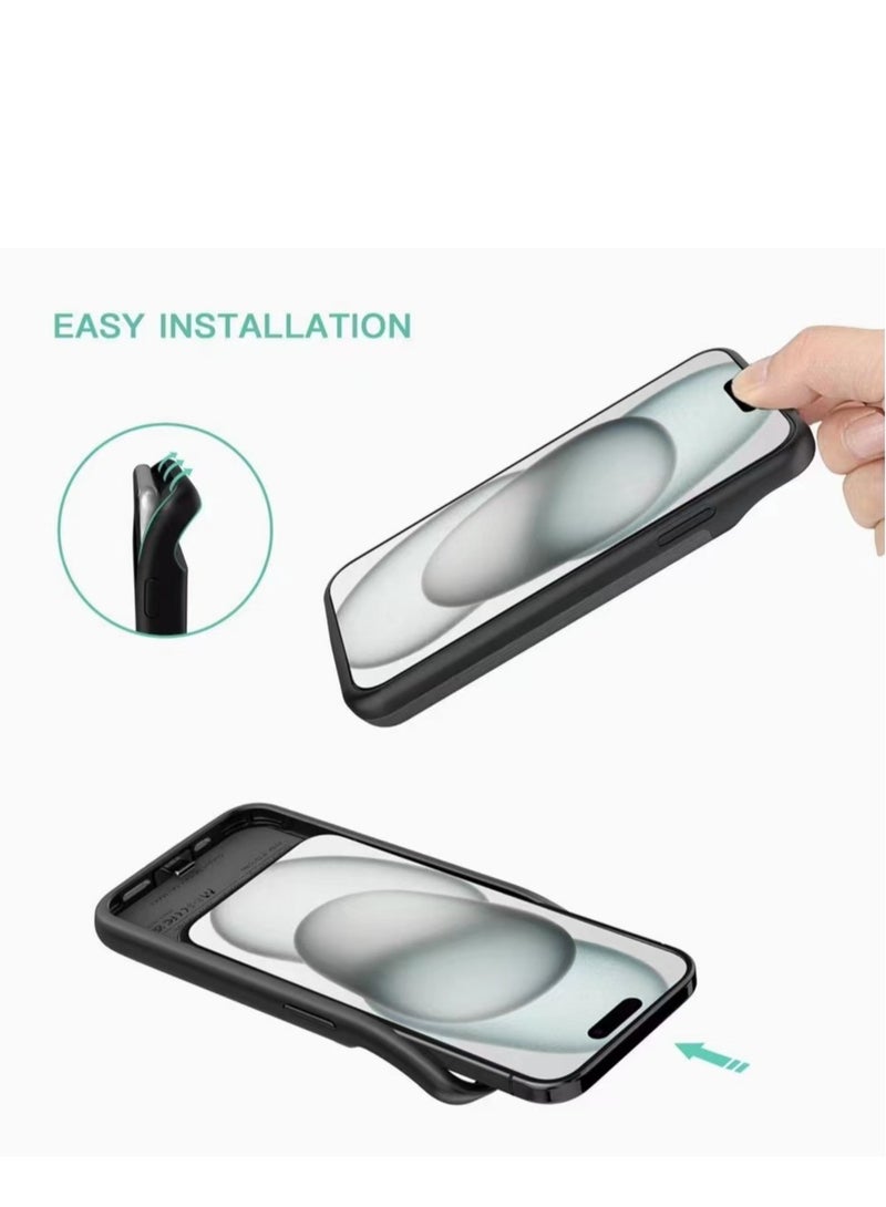 7000mAh Battery Case Cover Rechargeable Extended Power Bank Wireless for iPhone 14 Pro