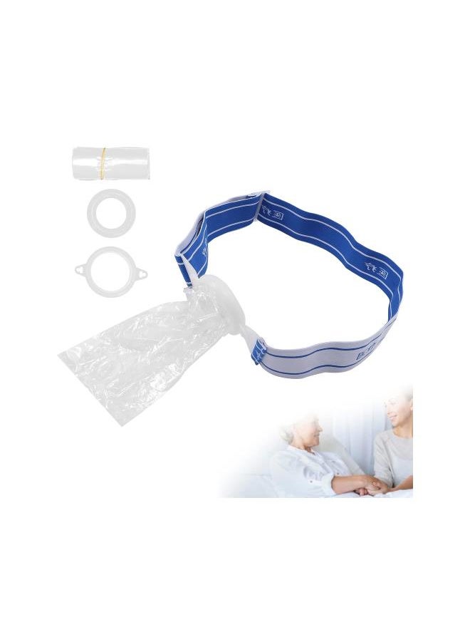 WYBOT - Colostomy Bags, 100pcs Comfortable Skin?Friendly Silicone Colostomy Pouch for Ileostomy Stoma Care for Sick Person - Image 1