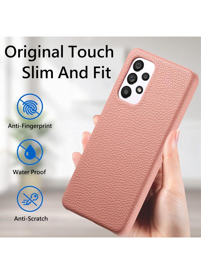 erorex Case For Samsung Galaxy A33 5G Litchi Oil Edge Leather Back Phone Case - Image 3
