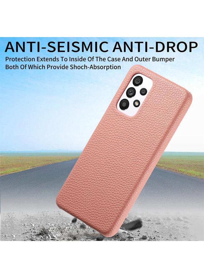 erorex Case For Samsung Galaxy A33 5G Litchi Oil Edge Leather Back Phone Case - Image 4