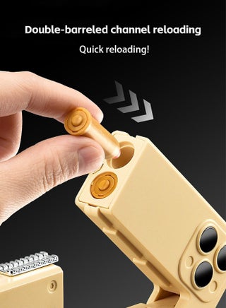 Foldable Gun Toy, Shooting Game Toy, with Eva Soft Bullet, Kids Toy Gun Set - view 4