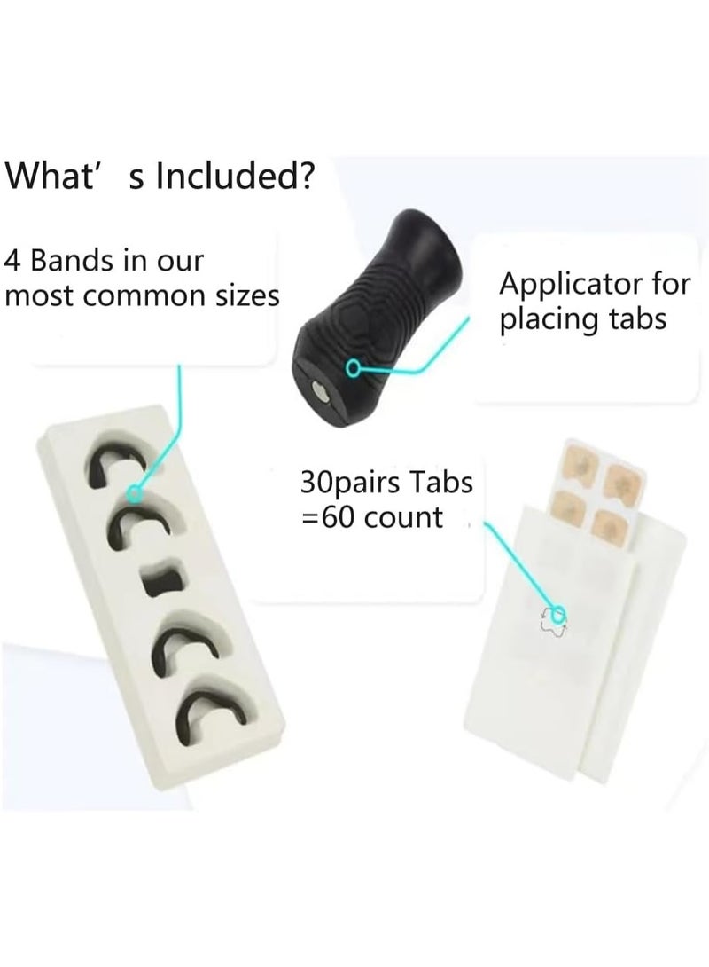 30 Magnetic Nose Strips for Breathing, Nose Magnets, Anti-Snoring Nasal Strips for Sleep, Improve Sleep Quality, Sleep Aid for Men and Women (Black, 30 Pieces) - Image 4