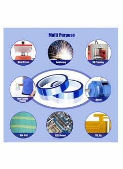 Heat Tape, High Temperature Heat Resistant Tape Heat Transfer Tape for Heat Sublimation Press Vinyl, No Residue - 2 Rolls Blue (108ft) - pzsku/Z9DF1D3CCD70227166198Z/45/_/1717035550/15b46e24-c931-4b18-82a8-83ea9fbe13df