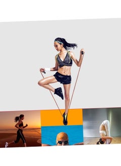 SportQ Burn fat fast with natural leather jump rope high quality jump ropes bold leather speed skipping jump rope non-reaching exercise exercise weight adjustable skipping rope  - Image 5