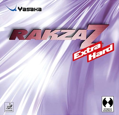 YASAKA مطاط تنس الطاولة ياساكا راكزا زد إكسترا هارد، مطاط بينغ بونغ - أسود ماكس - Image 5