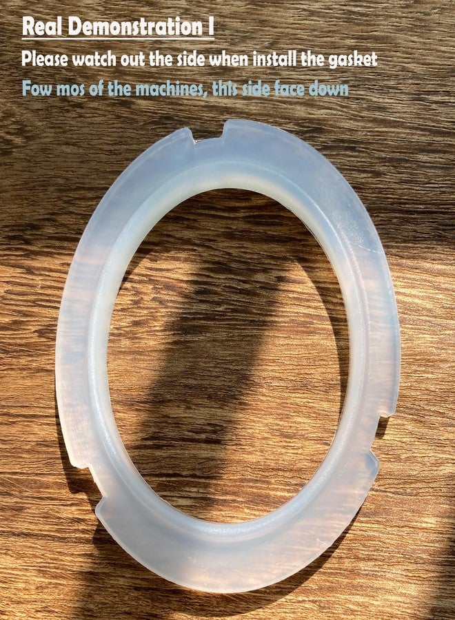 Valman Replacement Gasket for CALPHALON/Breville Barista Max VCF126/BARSETTO/Sunbeam Barista Max 58mm 3 Tips/ears portafilter Coffee espresso Machine Silicone Ring Seal the grouphead - Image 3